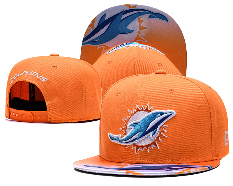 NFL Miami Dolphins Go Fins Gray Adjustable Hat 1