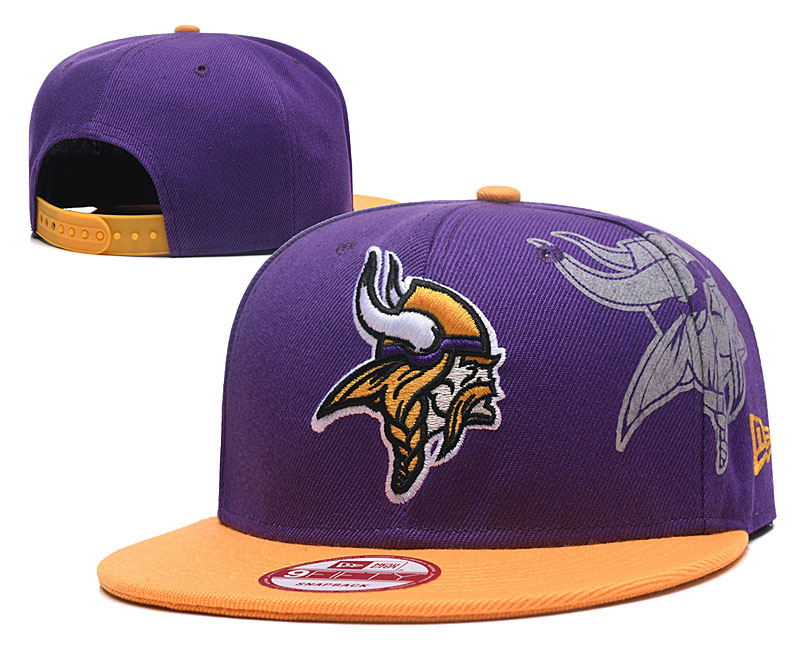 NFL Minnesota Vikings Stitched Snapback Hats 0