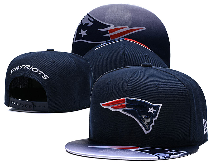 NFL New England Patriots Team Logo Navy Silver Adjustable Hat NFL New England Patriots Team Logo Navy Silver Adjustable Hat