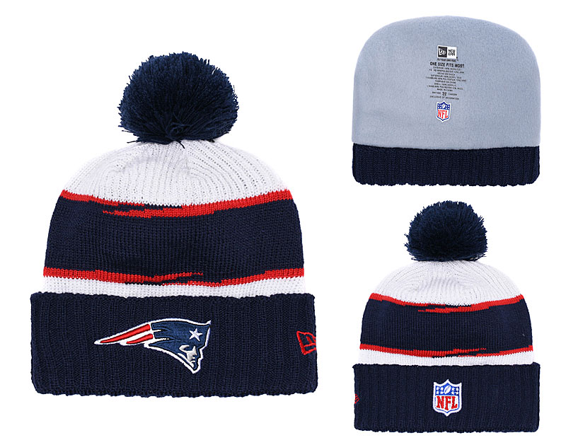 NFL New England Patriots Team Logo Red Knit Hat