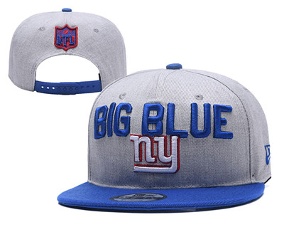 NFL New York Giants Big Blue Gray Adjustable Hat
