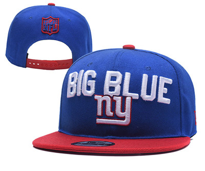NFL New York Giants Blg Blue Royal Adjustable Hat NFL New York Giants Blg Blue Royal Adjustable Hat