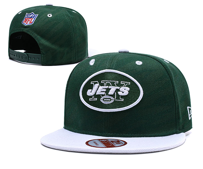 NFL New York Jets Fresh Logo Green Adjustable Hat