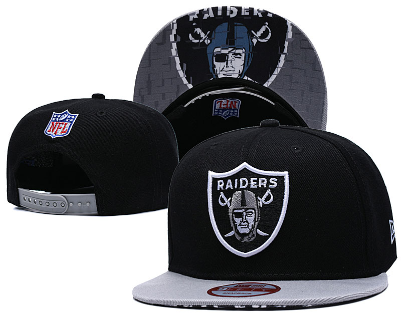 NFL Oakland Raiders Team Logo Black Adjustable Hat NFL Oakland Raiders Team Logo Black Adjustable Hat