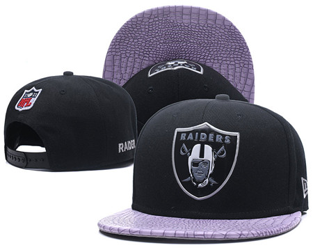NFL Oakland Raiders Team Logo Black Adjustable Hat