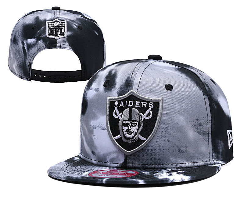 NFL Oakland Raiders Team Logo Black Adjustable Hat
