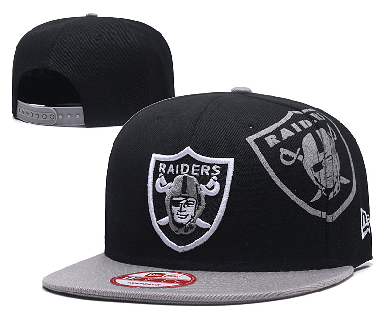 NFL Oakland Raiders Team Logo Black Adjustable Hat NFL Oakland Raiders Team Logo Black Adjustable Hat