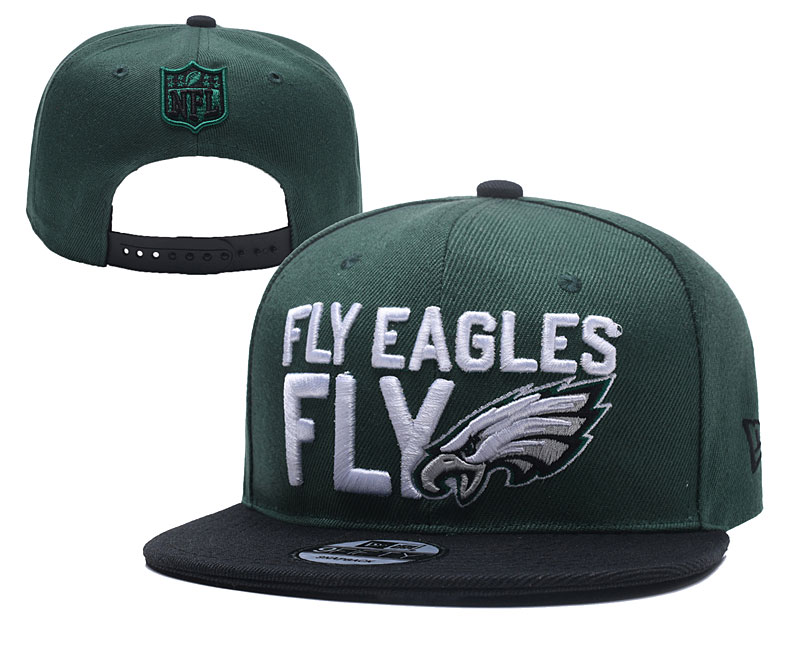 NFL Philadelphia Eagles Fly Eagles Fly Green Adjustable Hat
