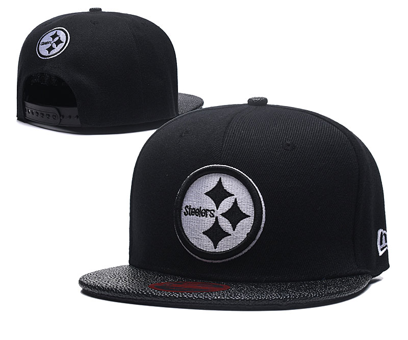 NFL Pittsburgh Steelers Team Logo Black Yellow Adjustable Hat 0 NFL Pittsburgh Steelers Team Logo Black Yellow Adjustable Hat 0