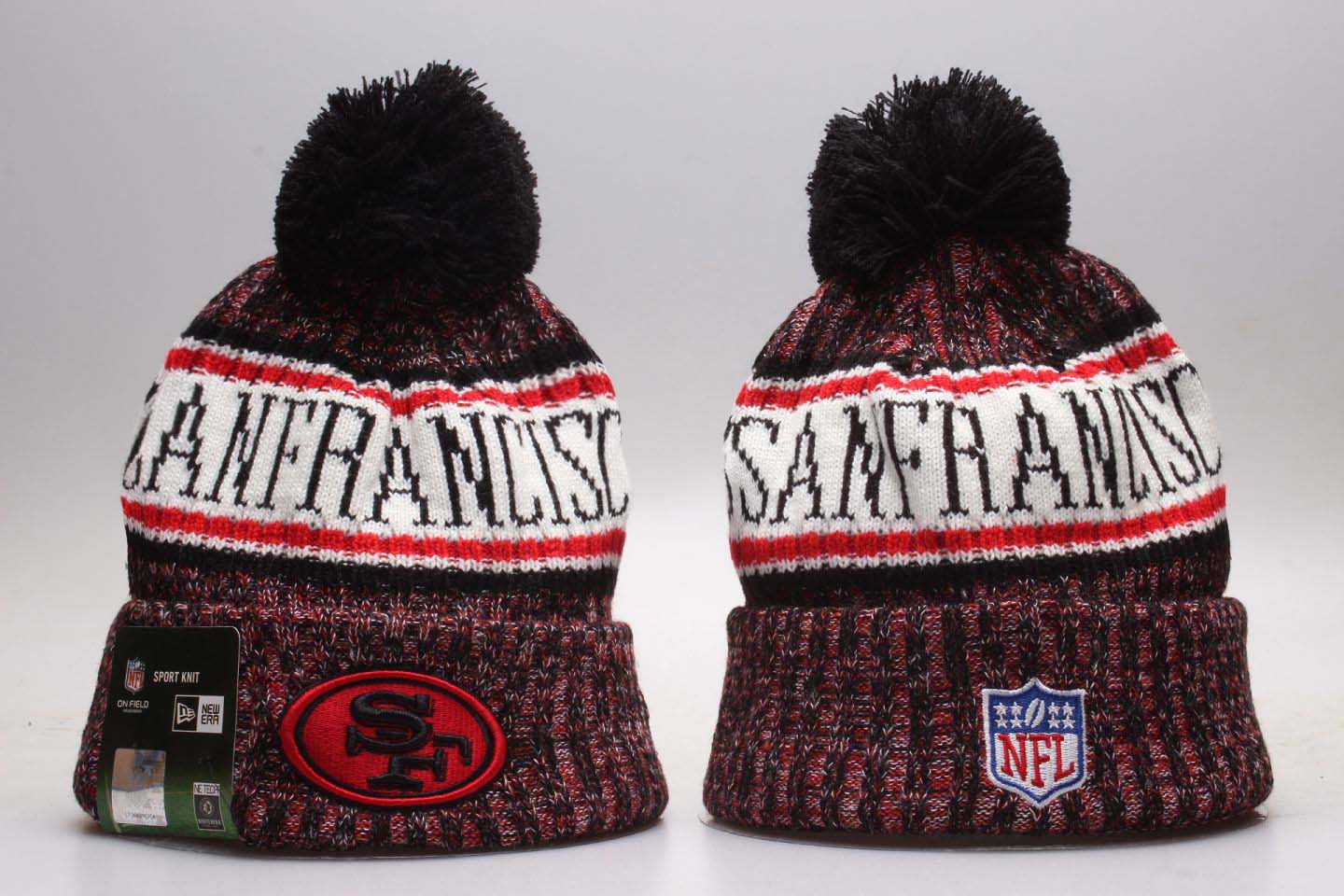 NFL San Francisco 49ers Team Logo Knit Hat 2 NFL San Francisco 49ers Team Logo Knit Hat 2