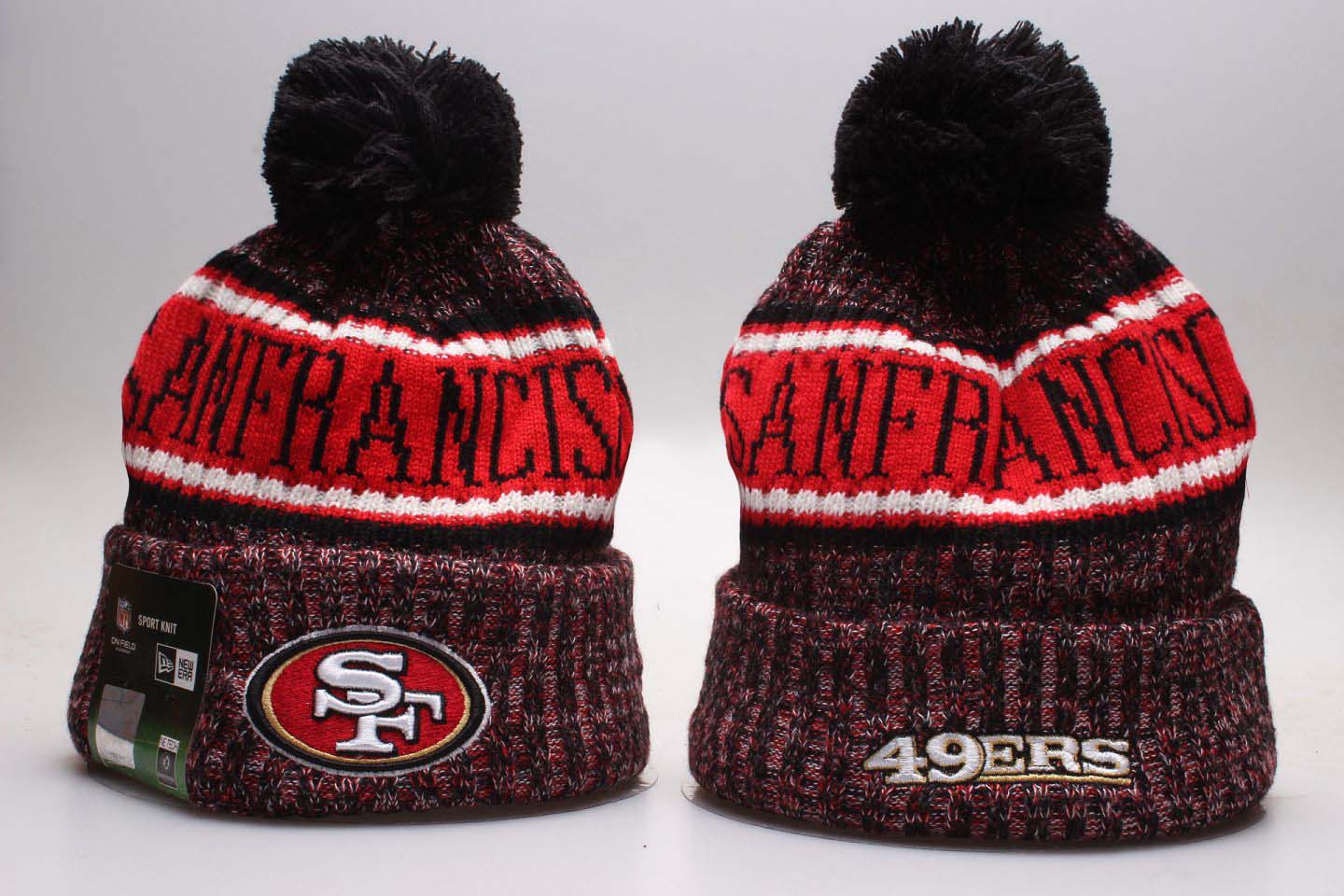 NFL San Francisco 49ers Team Logo Knit Hat