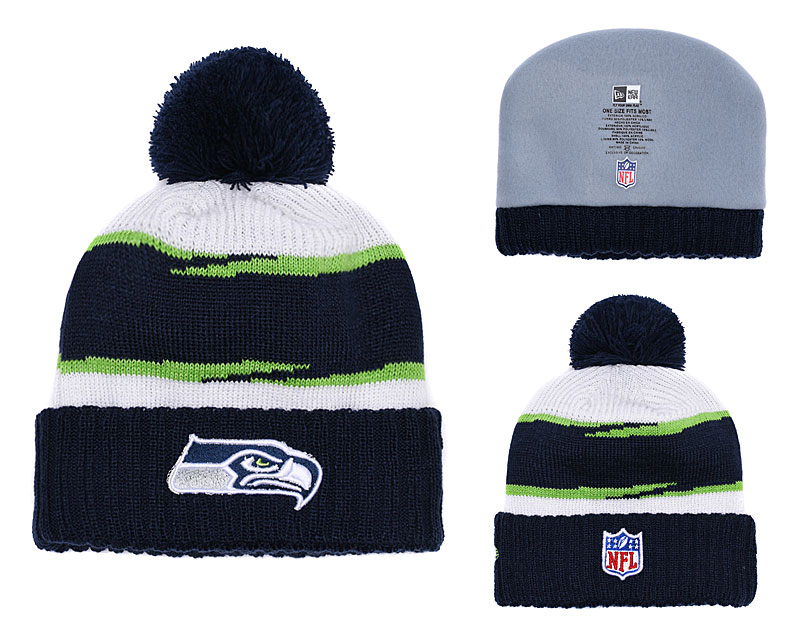 NFL Seattle Seahawks Fresh Logo Knit Hat