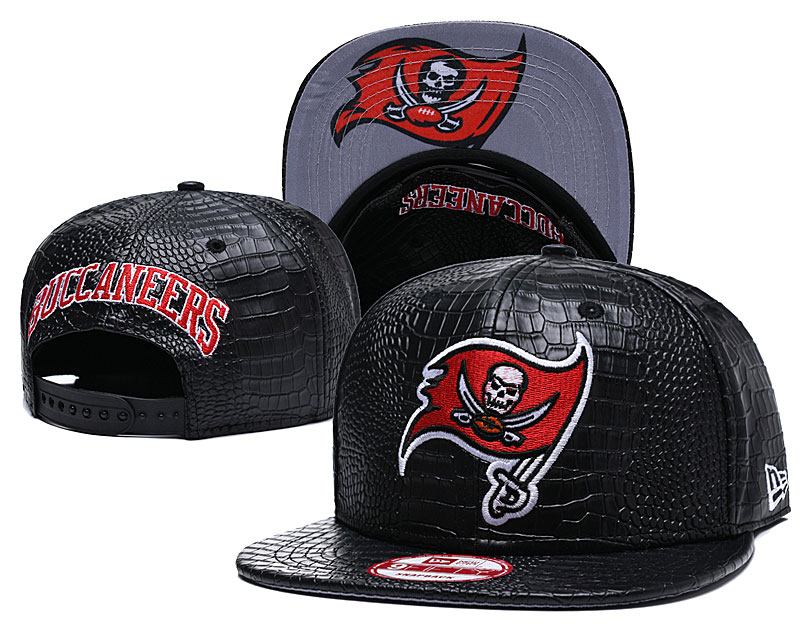 NFL Tampa Bay Buccaneers Team Logo Red Silver Adjustable Hat YD