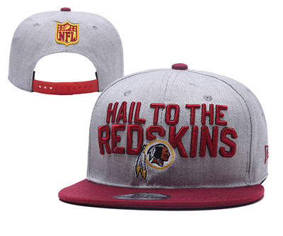 NFL Washington Redskins Hail To The Redskins Gray Adjustable Hat NFL Washington Redskins Hail To The Redskins Gray Adjustable Hat