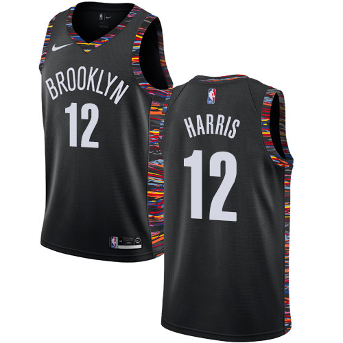 Nets #12 Joe Harris Black Basketball Swingman City Edition 2018 19 Jersey Nets #12 Joe Harris Black Basketball Swingman City Edition 2018 19 Jersey