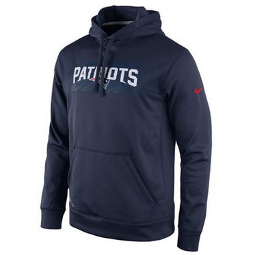 New England Patriots Nike KO Speed Wordmark Performance Hoodie Navy Blue New England Patriots Nike KO Speed Wordmark Performance Hoodie Navy Blue