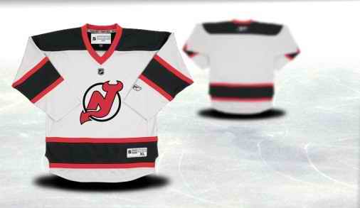 New Jersey Devils Youth Customized White Jersey New Jersey Devils Youth Customized White Jersey