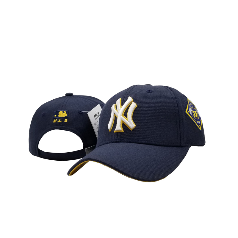New York Yankees 2018 Diamond Era 39THIRTY Flex Hat - Navy White 1