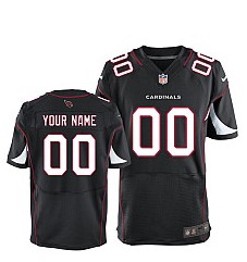 Nike Arizona Cardinals Customized Elite Black Jerseys