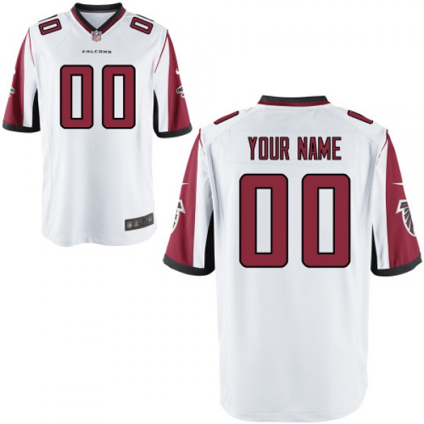Nike Atlanta Falcons Customized Game White Jerseys