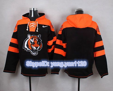 Nike Bengals Blank Black Player Pullover NFL Hoodie Nike Bengals Blank Black Player Pullover NFL Hoodie