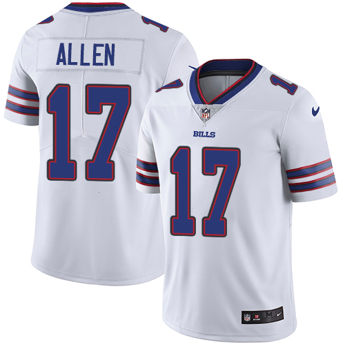 Nike Bills #17 Josh Allen White Youth Stitched NFL Vapor Untouchable Limited Jersey Nike Bills #17 Josh Allen White Youth Stitched NFL Vapor Untouchable Limited Jersey