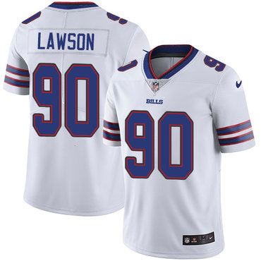 Nike Bills #90 Shaq Lawson White Men's Stitched NFL Vapor Untouchable Limited Jersey Nike Bills #90 Shaq Lawson White Men's Stitched NFL Vapor Untouchable Limited Jersey