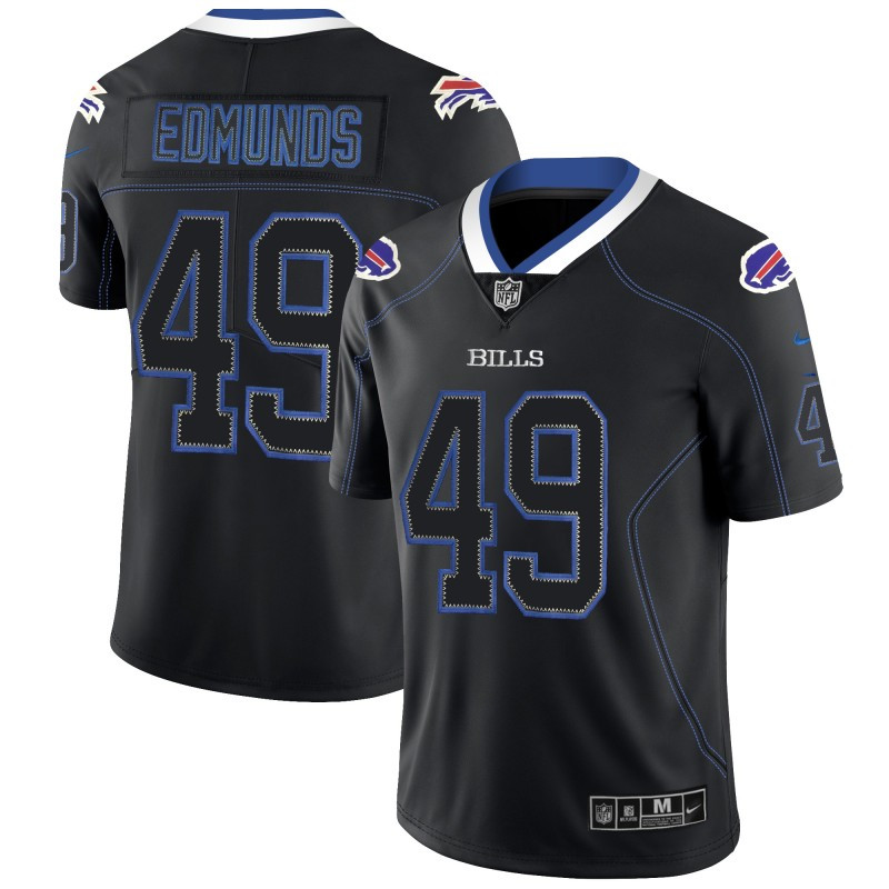 Nike Bills 49 Tremaine Edmunds Black Shadow Legend Limited Jersey Nike Bills 49 Tremaine Edmunds Black Shadow Legend Limited Jersey