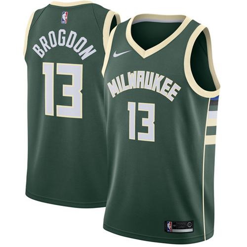Nike Bucks #13 Malcolm Brogdon Green Stitched NBA Swingman Jersey Nike Bucks #13 Malcolm Brogdon Green Stitched NBA Swingman Jersey