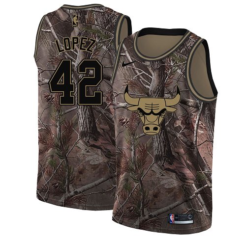 Nike Bulls #42 Robin Lopez Camo Women's NBA Swingman Realtree Collection Jersey Nike Bulls #42 Robin Lopez Camo Women's NBA Swingman Realtree Collection Jersey