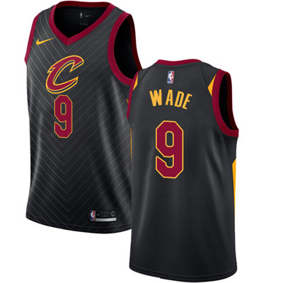 Nike Cavaliers #9 Dwyane Wade Black Youth NBA Swingman Statement Edition Jersey