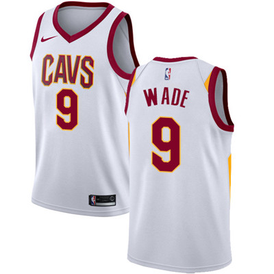 Nike Cavaliers #9 Dwyane Wade White Youth NBA Swingman Association Edition Jersey