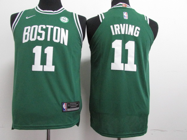 Nike Celtics #11 Kyrie Irving Green Nike Stitched Youth NBA Jersey Nike Celtics #11 Kyrie Irving Green Nike Stitched Youth NBA Jersey