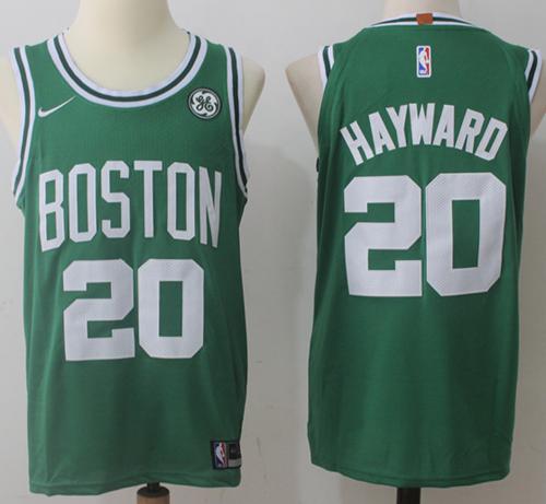 Nike Celtics #20 Gordon Hayward Green Stitched NBA Jersey