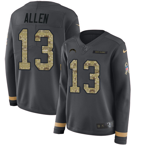 Nike Chargers #13 Keenan Allen Anthracite Salute to Service Nike Chargers #13 Keenan Allen Anthracite Salute to Service