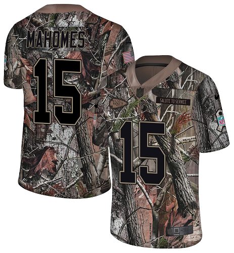 Nike Chiefs #15 Patrick Mahomes Camo Men's Stitched NFL Limited Rush Realtree Jersey Nike Chiefs #15 Patrick Mahomes Camo Men's Stitched NFL Limited Rush Realtree Jersey