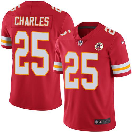 Nike Chiefs #25 Jamaal Charles Red Youth Stitched NFL Limited Rush Jersey Nike Chiefs #25 Jamaal Charles Red Youth Stitched NFL Limited Rush Jersey