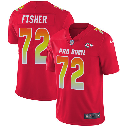 Nike Chiefs #72 Eric Fisher Red Youth Stitched NFL Limited AFC 2019 Pro Bowl Jersey Nike Chiefs #72 Eric Fisher Red Youth Stitched NFL Limited AFC 2019 Pro Bowl Jersey