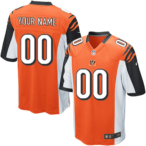 Nike Cincinnati Bengals Customized Game Orange Jerseys Nike Cincinnati Bengals Customized Game Orange Jerseys