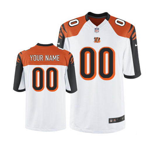 Nike Cincinnati Bengals Customized Game White Jerseys Nike Cincinnati Bengals Customized Game White Jerseys