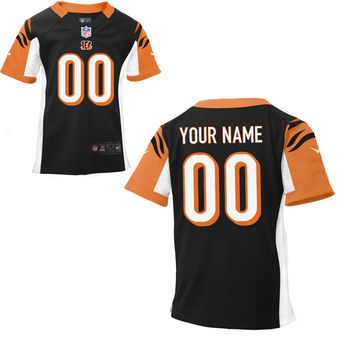 Nike Cincinnati Bengals Infant Customized Game Team Color Jersey