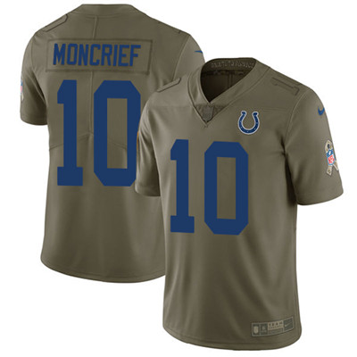 Nike Colts #10 Donte Moncrief Olive Youth Stitched NFL Limited 2017 Salute to Service Jersey Nike Colts #10 Donte Moncrief Olive Youth Stitched NFL Limited 2017 Salute to Service Jersey