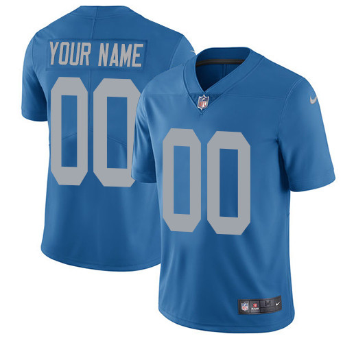 Nike Detroit Lions  Limited Blue Alternate Youth Jersey NFL Vapor Untouchable Customized jerseys