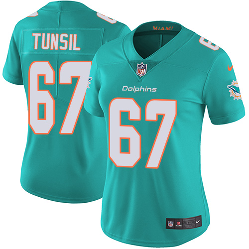 Nike Dolphins #67 Laremy Tunsil Aqua Green Team Color Women's Stitched NFL Vapor Untouchable Limited Jersey Nike Dolphins #67 Laremy Tunsil Aqua Green Team Color Women's Stitched NFL Vapor Untouchable Limited Jersey