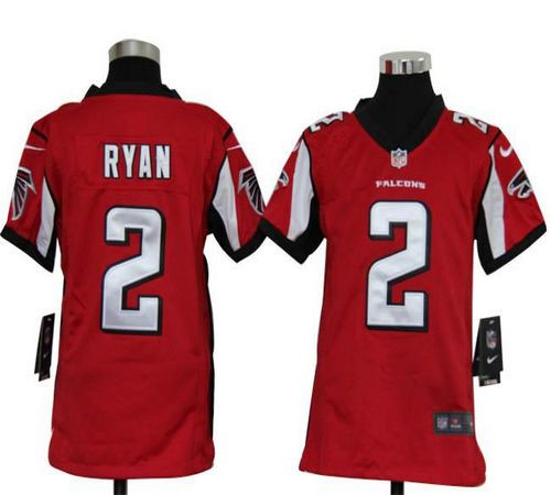 Nike Falcons #2 Matt Ryan Red Team Color Youth Stitched NFL Elite Jersey Nike Falcons #2 Matt Ryan Red Team Color Youth Stitched NFL Elite Jersey