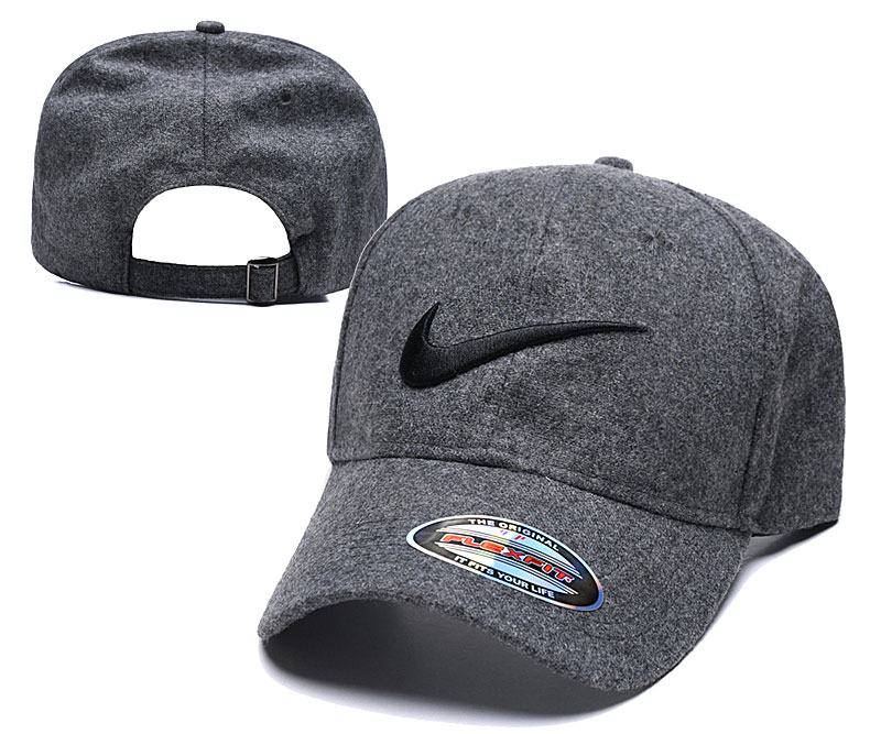 Nike Fresh Logo Khaki Peaked Adjustable Hat  0