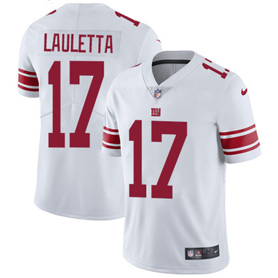 Nike Giants #17 Kyle Lauletta White Men's Stitched NFL Vapor Untouchable Limited Jersey Nike Giants #17 Kyle Lauletta White Men's Stitched NFL Vapor Untouchable Limited Jersey