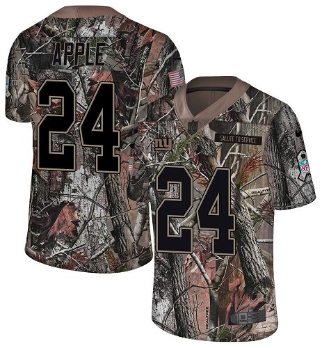 Nike Giants #24 Eli Apple Camo Youth Stitched NFL Limited Rush Realtree Jersey Nike Giants #24 Eli Apple Camo Youth Stitched NFL Limited Rush Realtree Jersey
