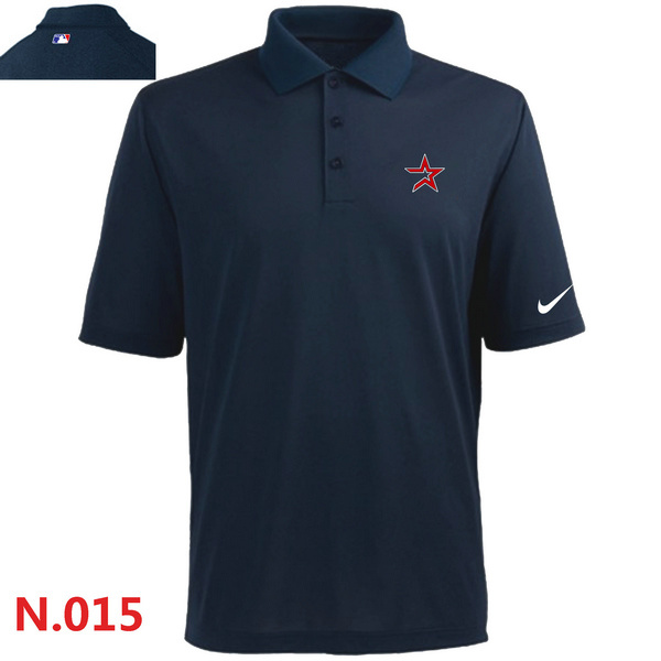 Nike Houston Astros Men's Navy Blue Polo Shirt