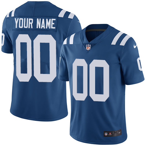 Nike Indianapolis Colts Limited Royal Blue Home Youth Jersey NFL Vapor Untouchable Customized jerseys